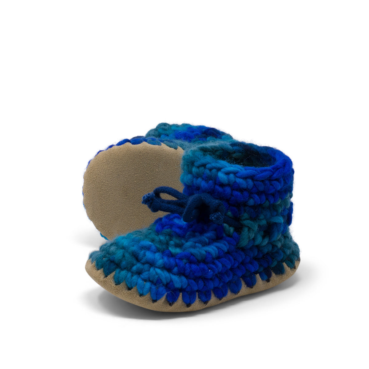 Padraig Bootie - Child - Multi Blue-Mountain Baby