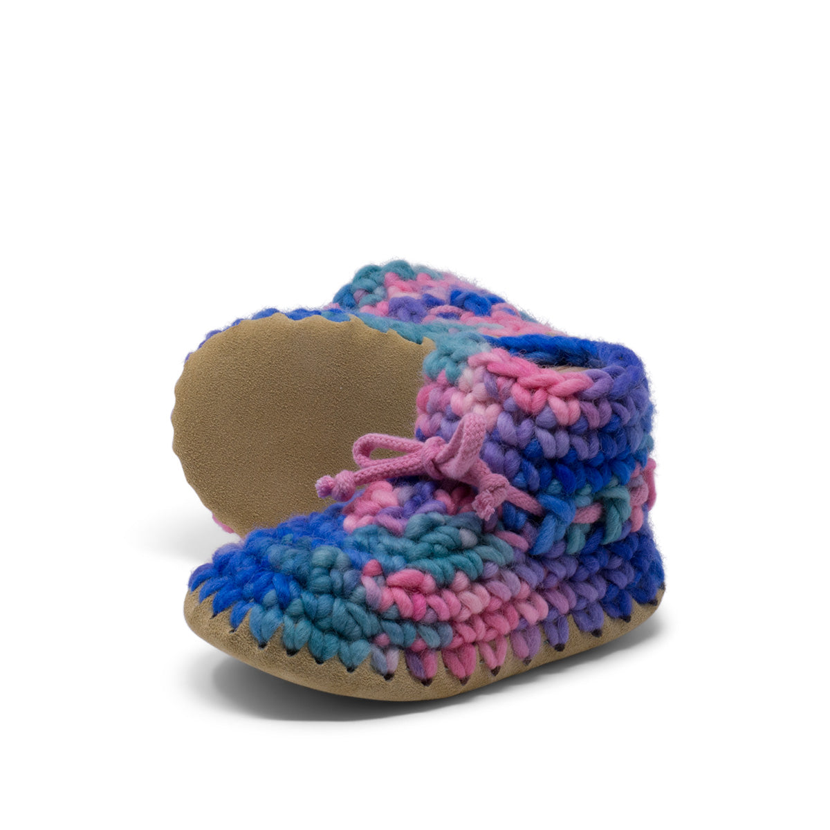 Padraig Bootie - Child - Multi Pink-Mountain Baby