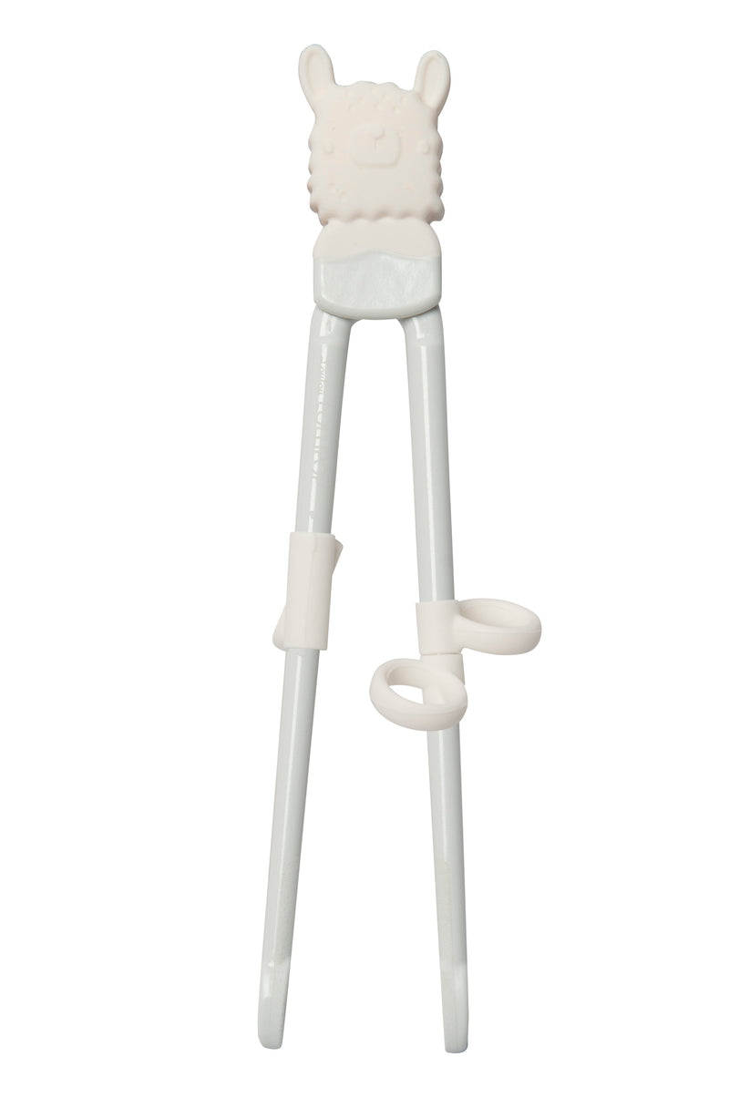 LouLou Lollipop Learning Chopsticks - Cream Llama-Mountain Baby