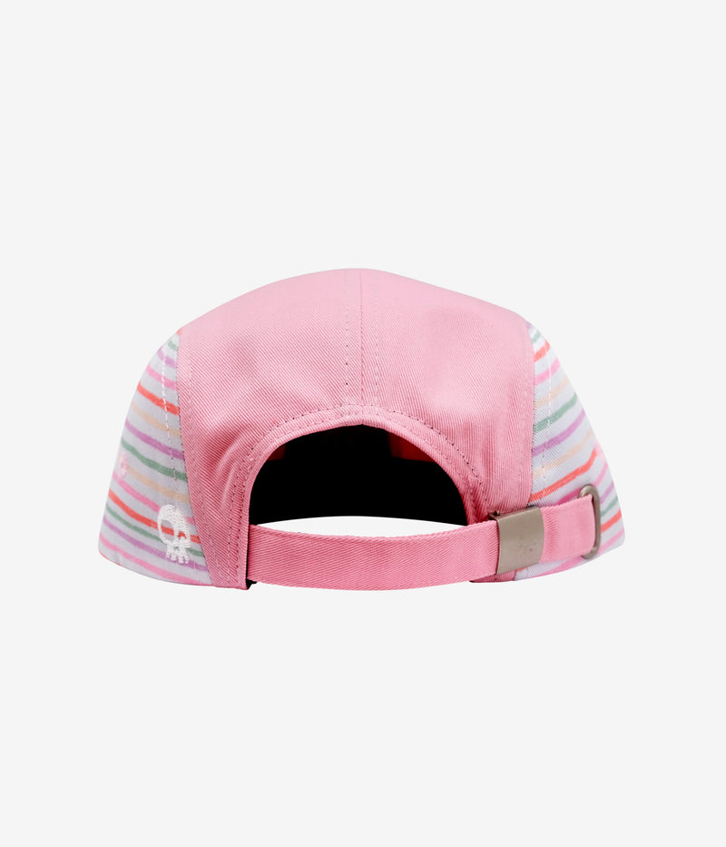 Headster Kids 5 Panel Hat - Colour Me Smart Pink-Mountain Baby
