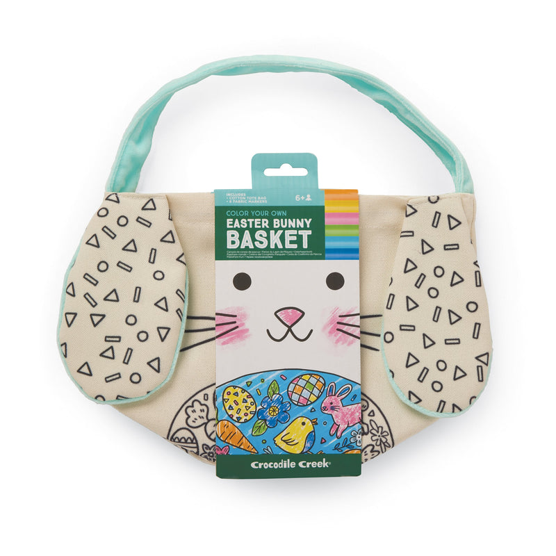 Crocodile Creek Colour Your Own Bunny Basket-Mountain Baby