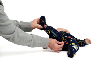 ZippyJamz Footed Coverall - Built with Love-Mountain Baby