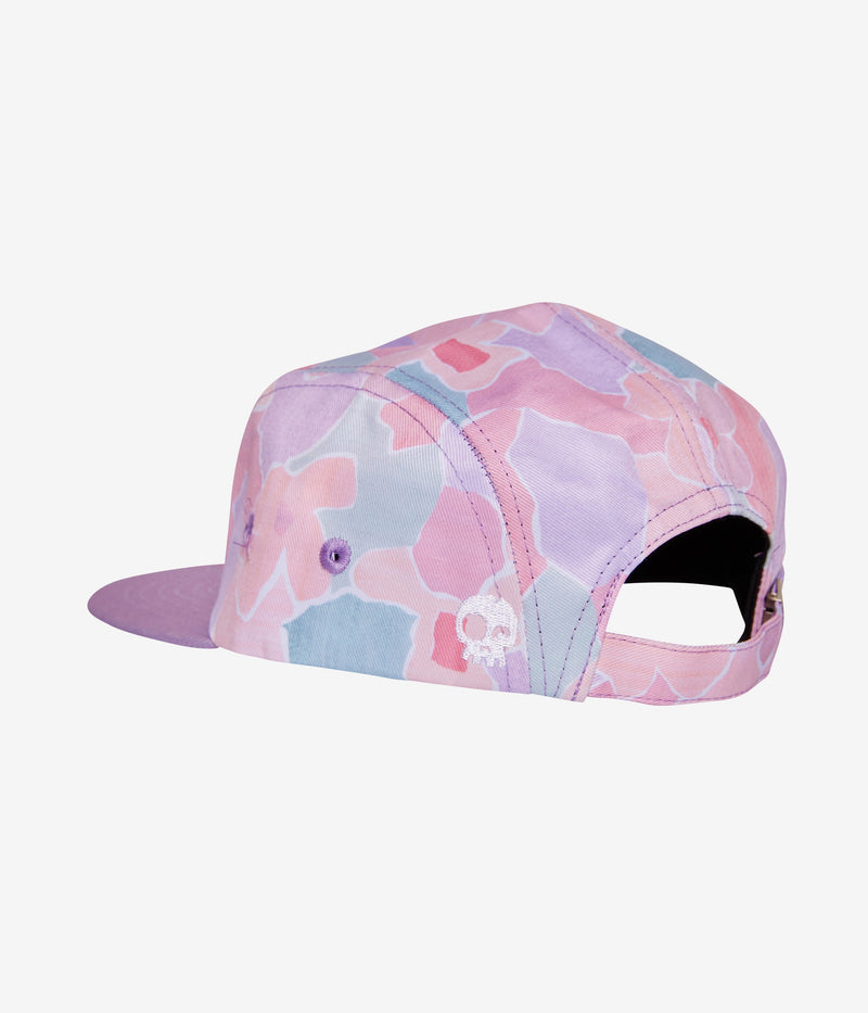 Headster Kids 5 Panel Hat - Desert Floral Peachy-Mountain Baby