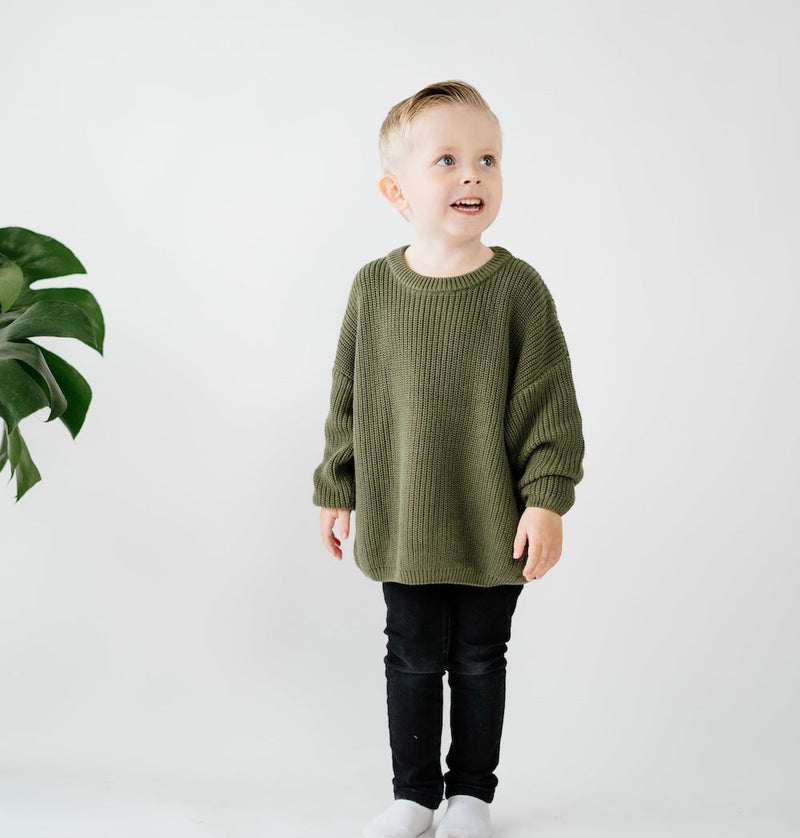 Belan.J Knit Sweater - Cypress-Mountain Baby