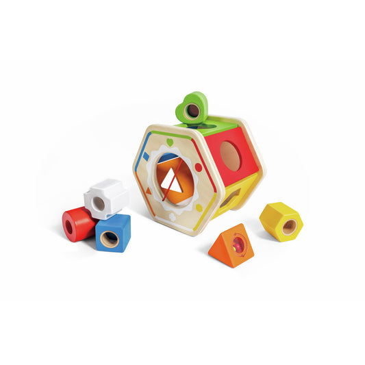 Hape Wooden Wonder Shape Sorter-Mountain Baby