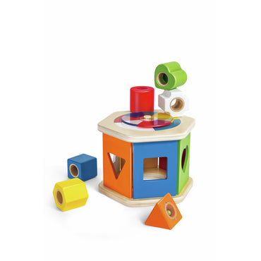 Hape Wooden Wonder Shape Sorter-Mountain Baby