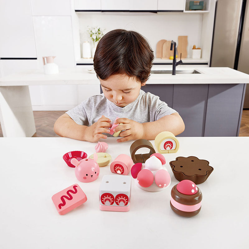 Hape Play Food - Strawberry Desert Set-Mountain Baby