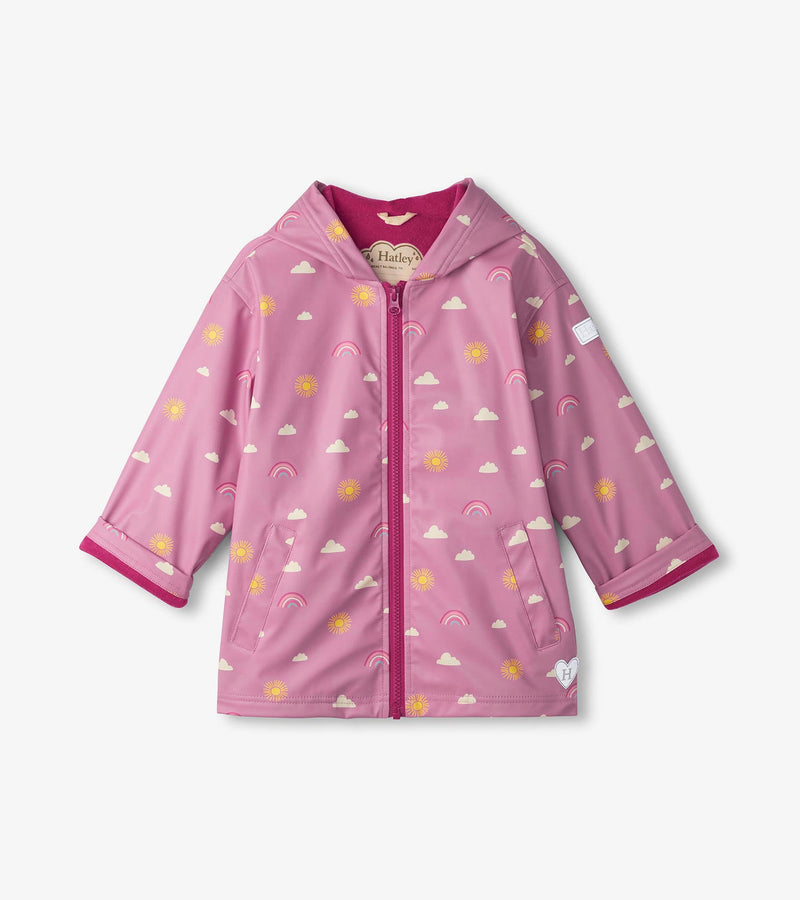 Hatley Zip Up Raincoat - Charm-Mountain Baby