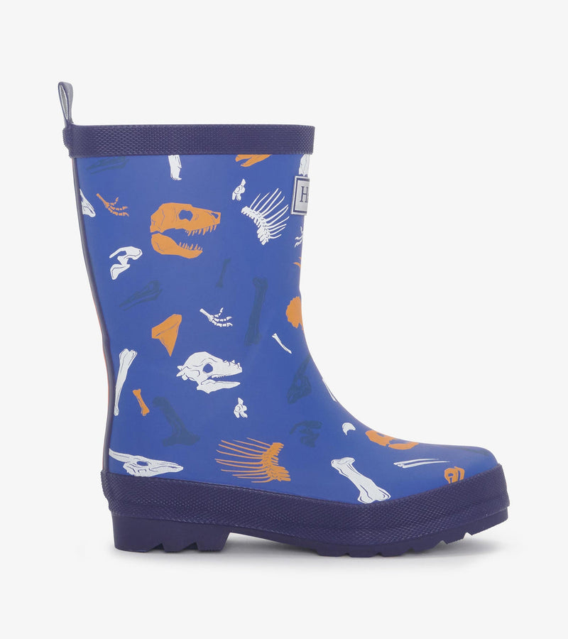 Hatley Rain Boots - Matte Dino Fossil-Mountain Baby