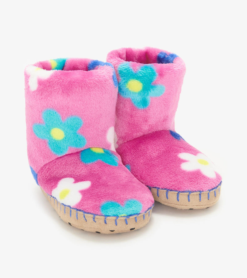 Hatley Fleece Slipper - Daisy-Mountain Baby