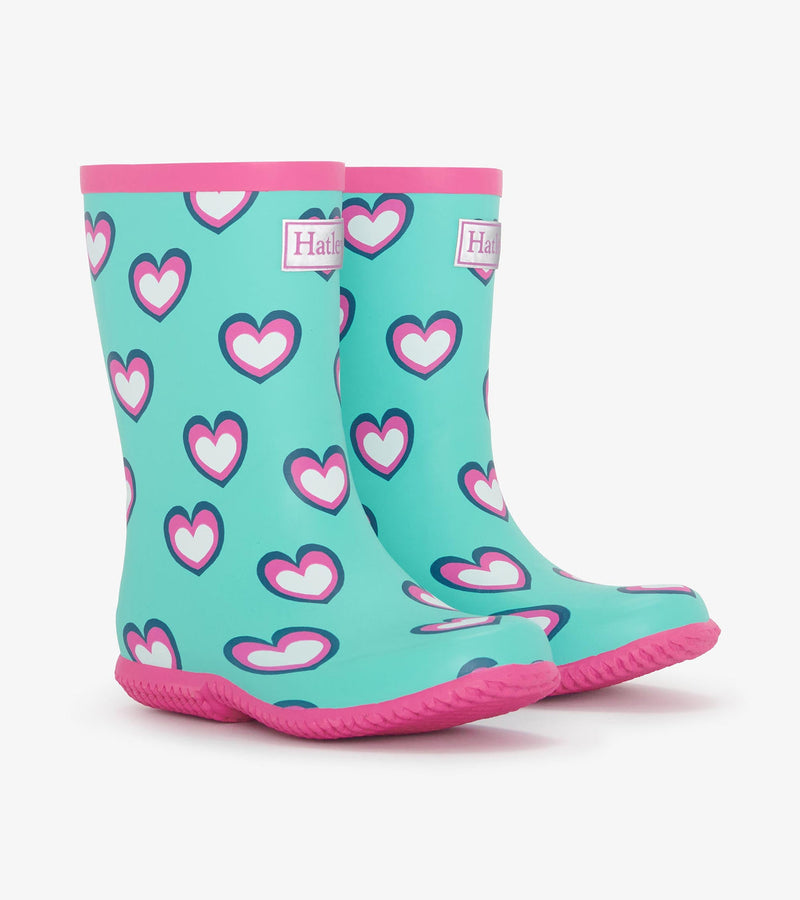 Hatley Packable Rain Boots - Hearts-Mountain Baby