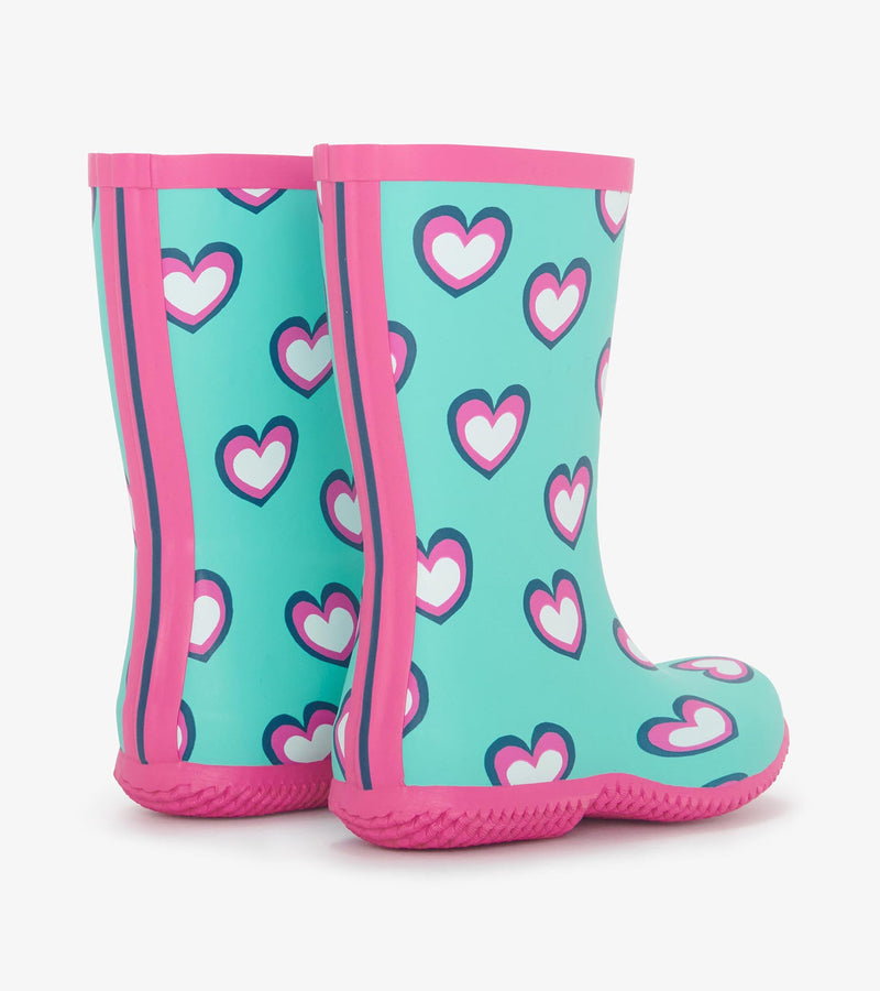 Hatley Packable Rain Boots - Hearts-Mountain Baby