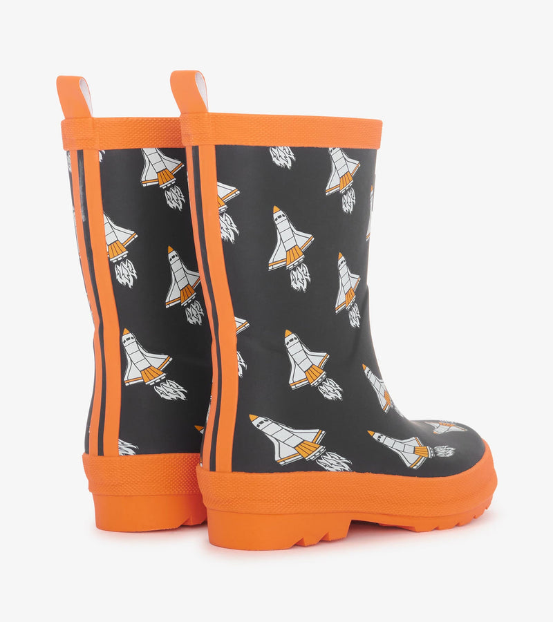 Hatley Rain Boots - Matte Space Shuttle-Mountain Baby