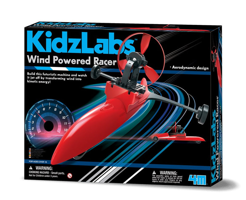 4M Kidz Labz - Wind Powered Racer Kit-Mountain Baby