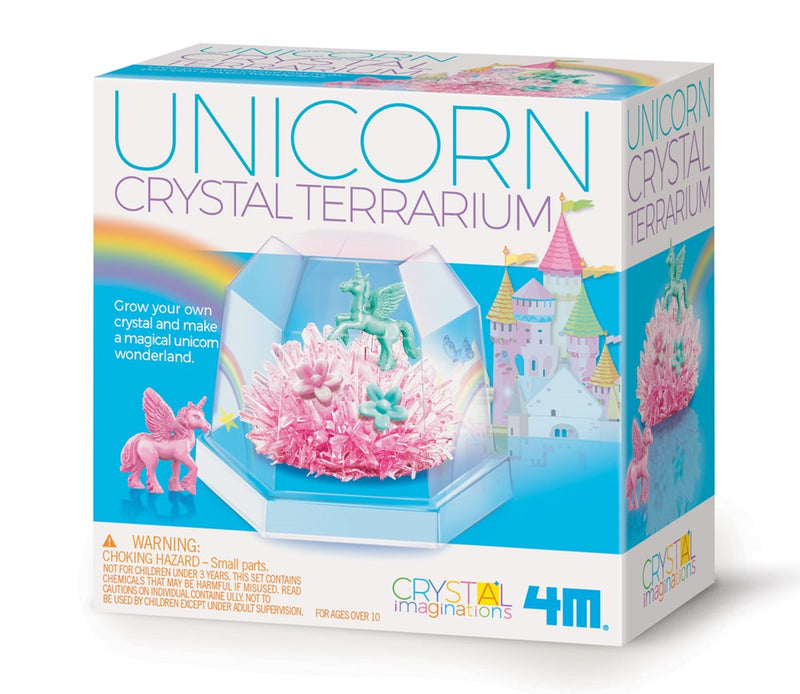 4M Crystal Growing Kit - Unicorn Terrarium-Mountain Baby