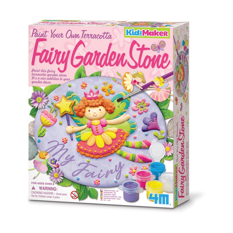 4M Kidzmaker - Fairy Garden Terracotta Stepping Stone Kit-Mountain Baby