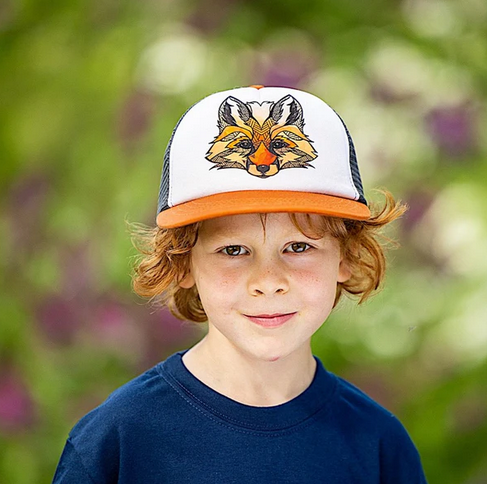 Ambler Kids Cap - Faces - Fox-Mountain Baby
