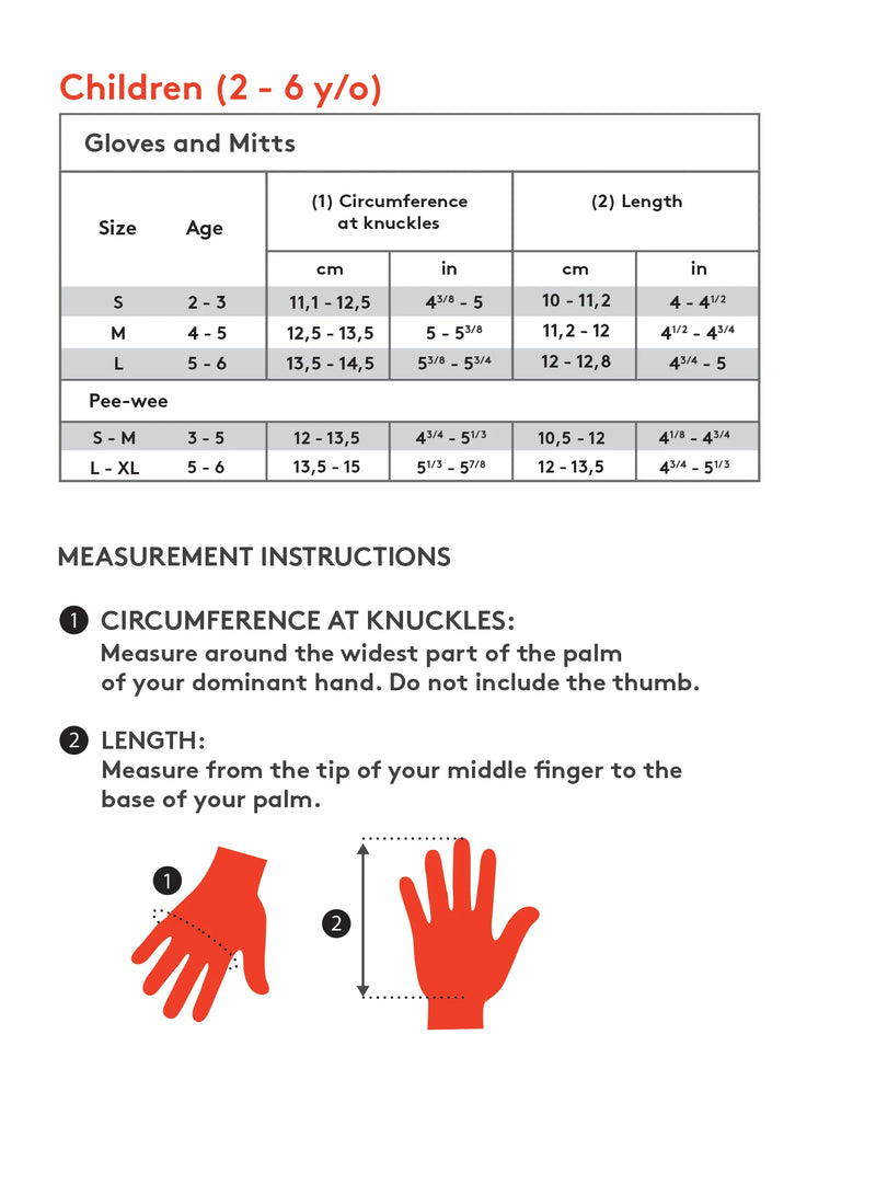 Kombi Mitt Animal Family - Toddler - Cory The Husky-Mountain Baby