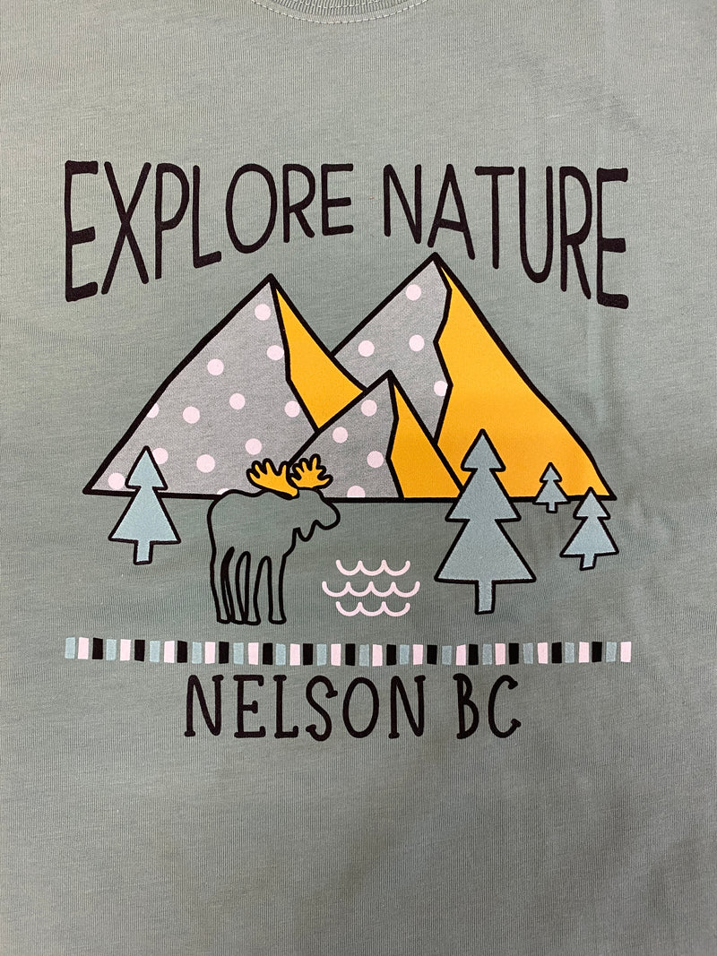T Shirt Nelson Polka Dot Moose-Mountain Baby
