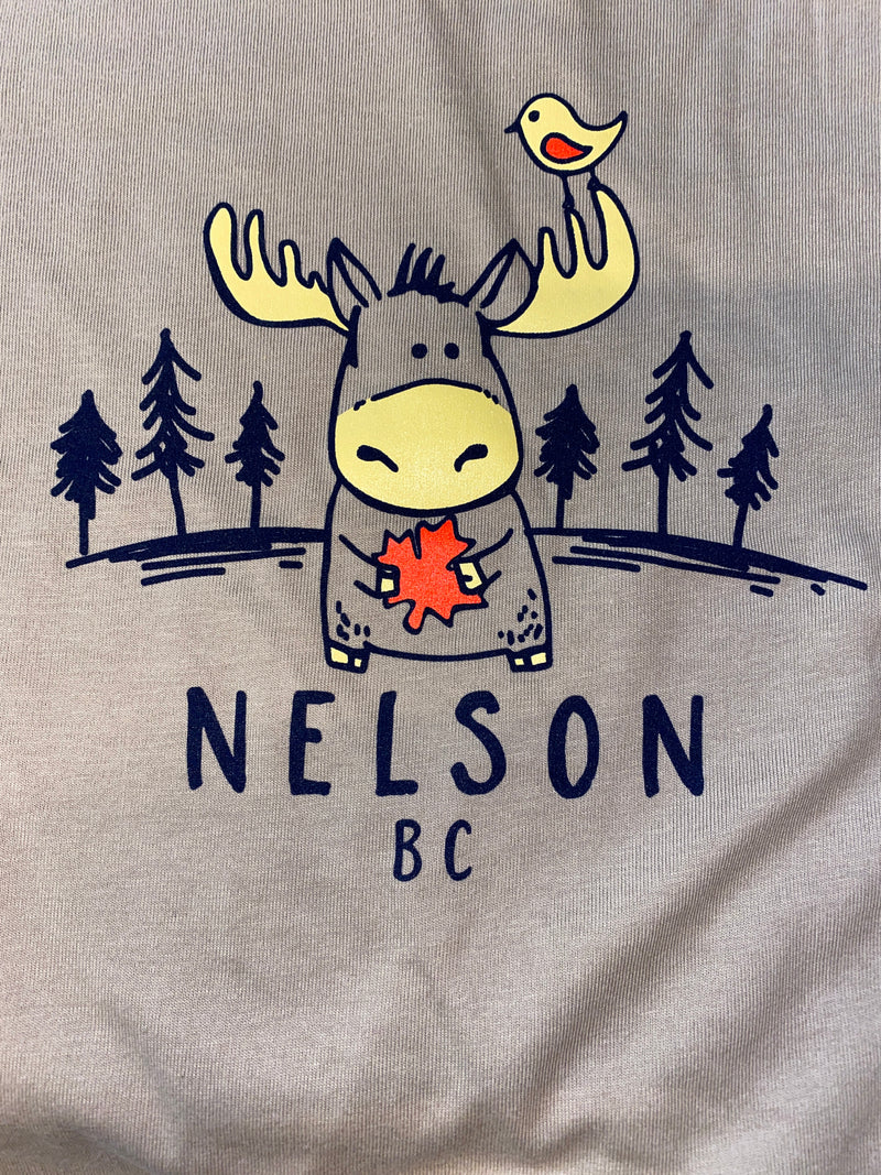 T Shirt Nelson Moose Leaf-Mountain Baby