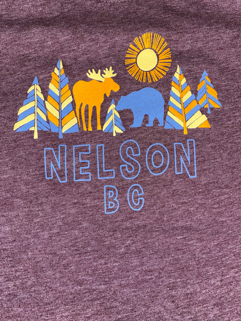 T Shirt Nelson Moose Bear-Mountain Baby