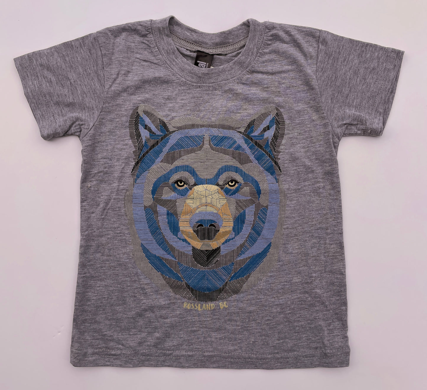 Rossland T-Shirt Crosshatch Blackbear-Mountain Baby