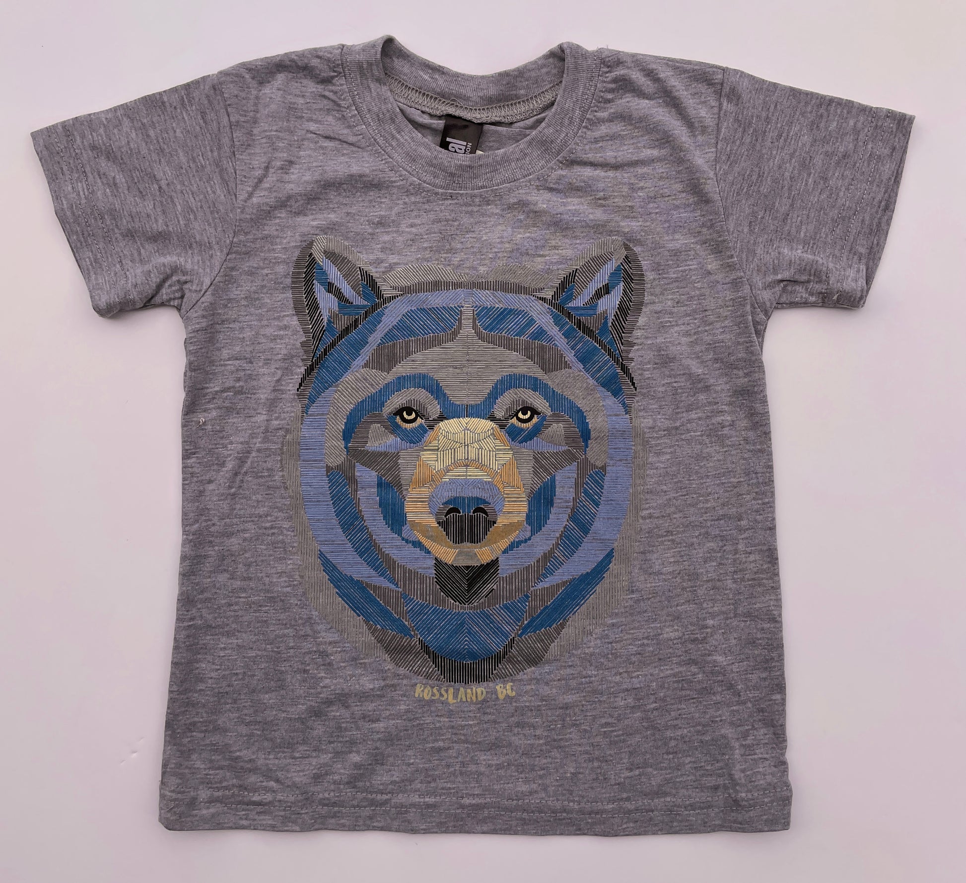 Rossland T-Shirt Crosshatch Blackbear-Mountain Baby