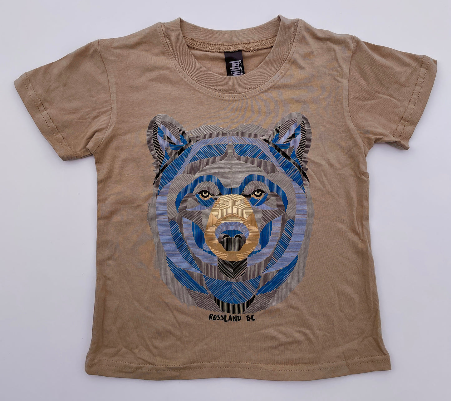 Rossland T-Shirt Crosshatch Blackbear-Mountain Baby