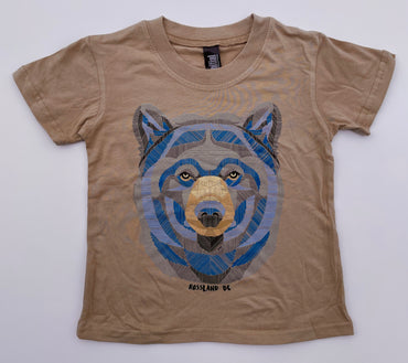 Rossland T-Shirt Crosshatch Blackbear-Mountain Baby