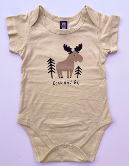 Rossland Onsie Baby Moose-Mountain Baby