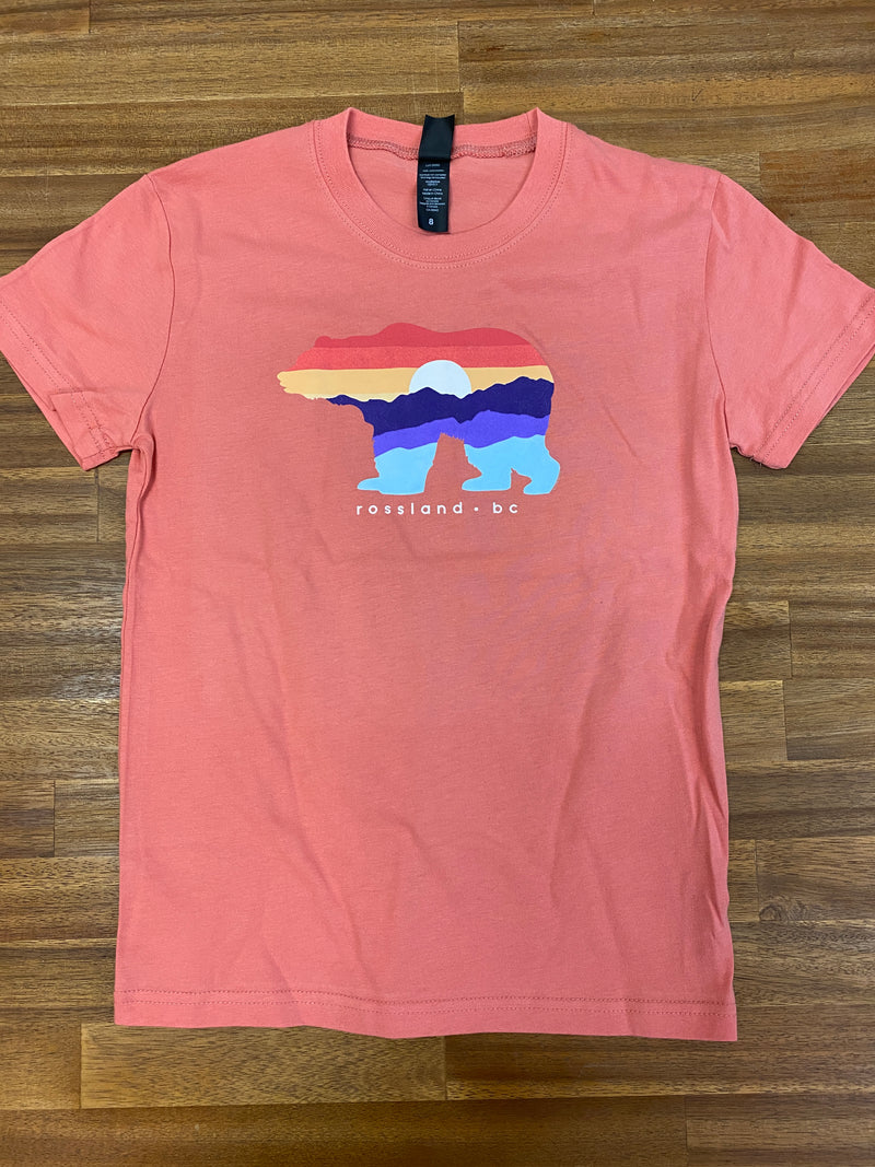 T Shirt Rossland Pastel Bear-Mountain Baby