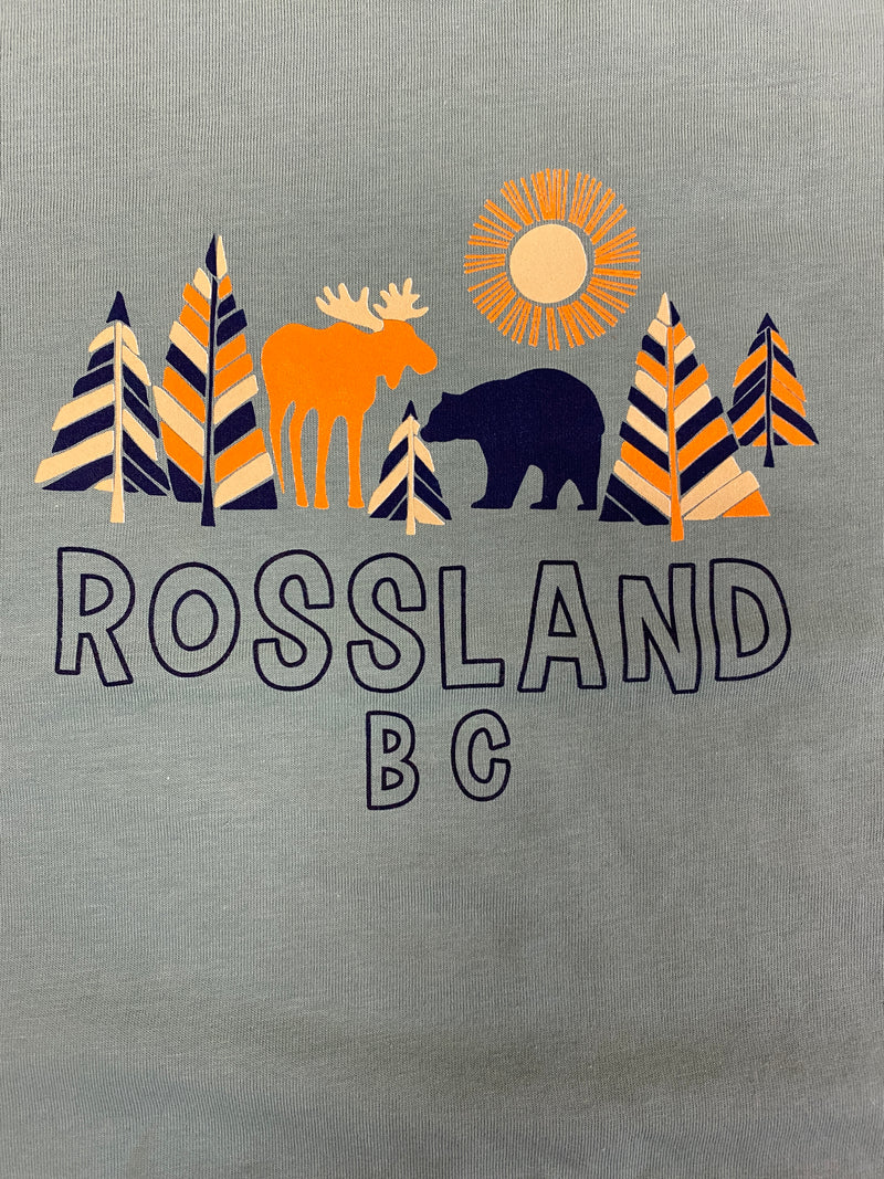 T Shirt Rossland Moose Bear-Mountain Baby