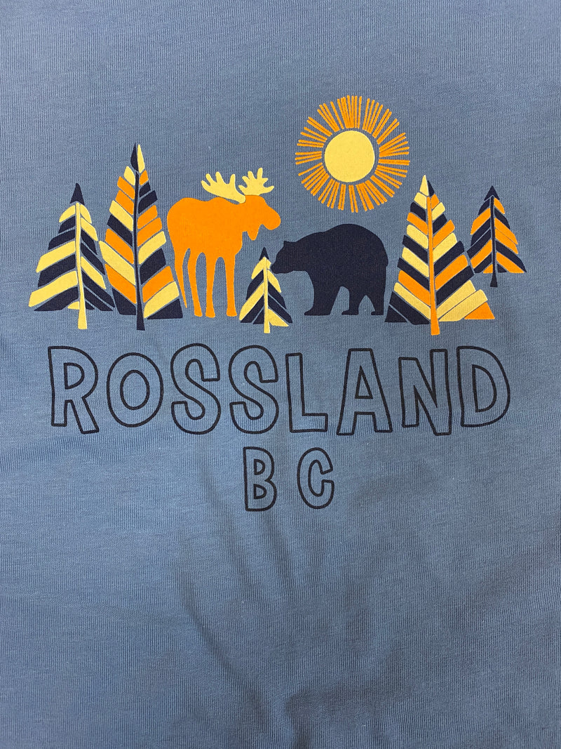 T Shirt Rossland Moose Bear-Mountain Baby
