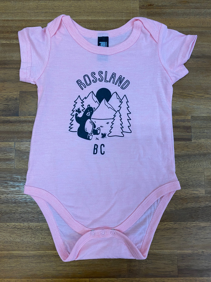 Onesie Rossland Mtn Bear-Mountain Baby