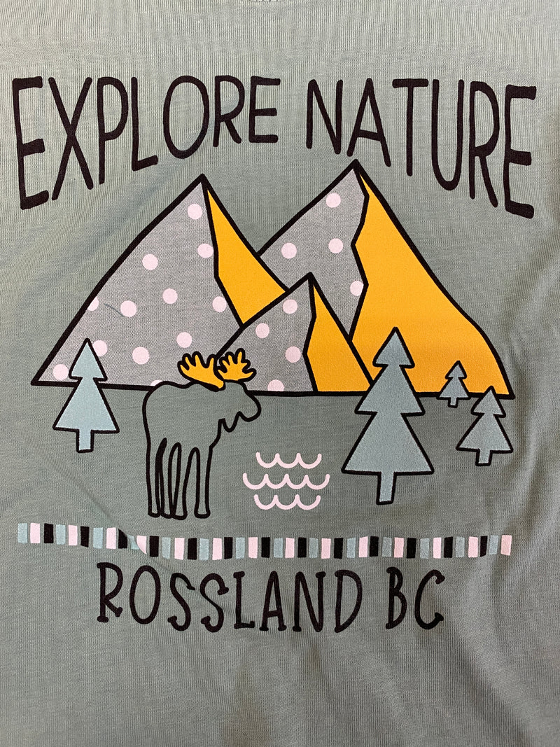 T Shirt Rossland Polka Dot Moose-Mountain Baby