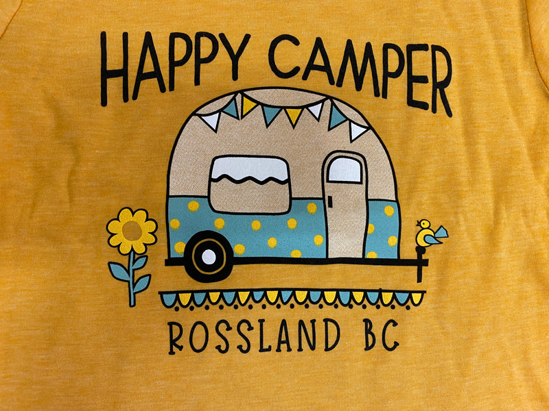 T Shirt Rossland Polka Dot Camper-Mountain Baby