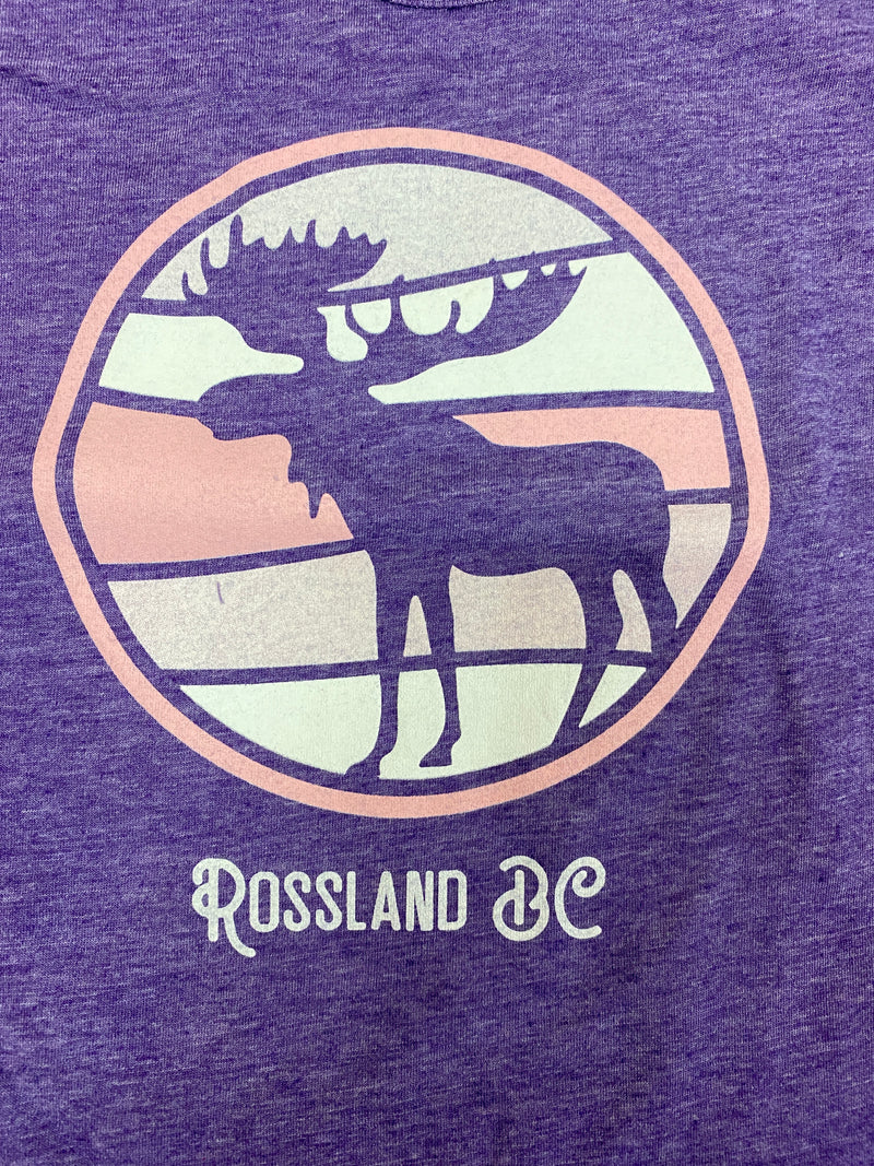 T Shirt Rossland Striped Moose-Mountain Baby