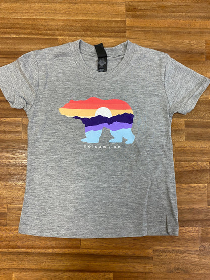 T Shirt Nelson Pastel Bear-Mountain Baby