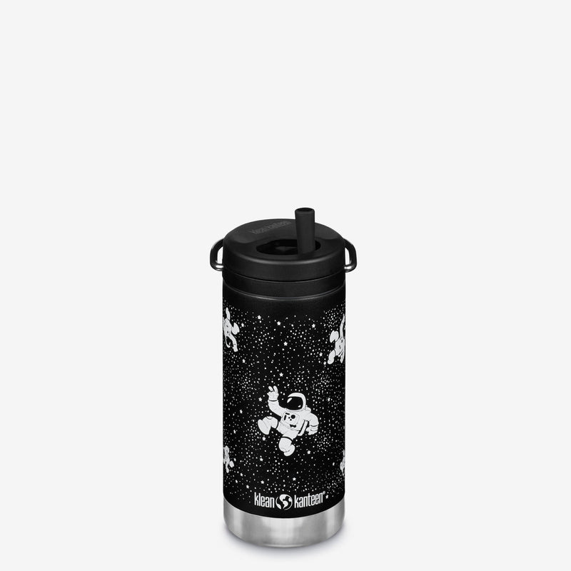 Klean Kanteen TKWide Vacuum Insulated 12 oz. Water Bottle - Twist Cap - Astronauts-Mountain Baby