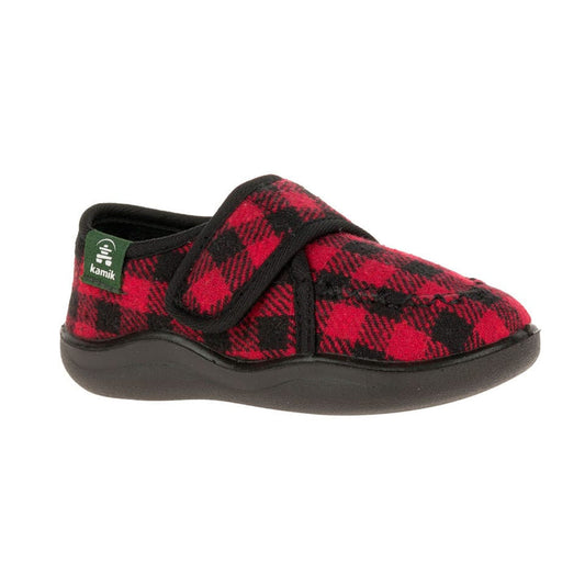 Kamik Slipper - CozyLodge - Red/Black-Mountain Baby