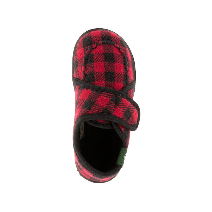 Kamik Slipper - CozyLodge - Red/Black-Mountain Baby