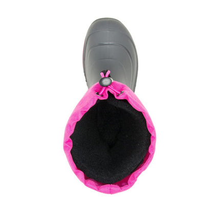 Kamik Snow Boot - Snobuster1 - Charcoal/Magenta-Mountain Baby