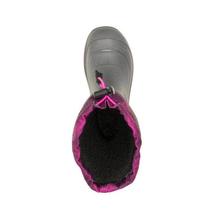 Kamik Snow Boot - Snobuster2 - Charcoal/Magenta-Mountain Baby