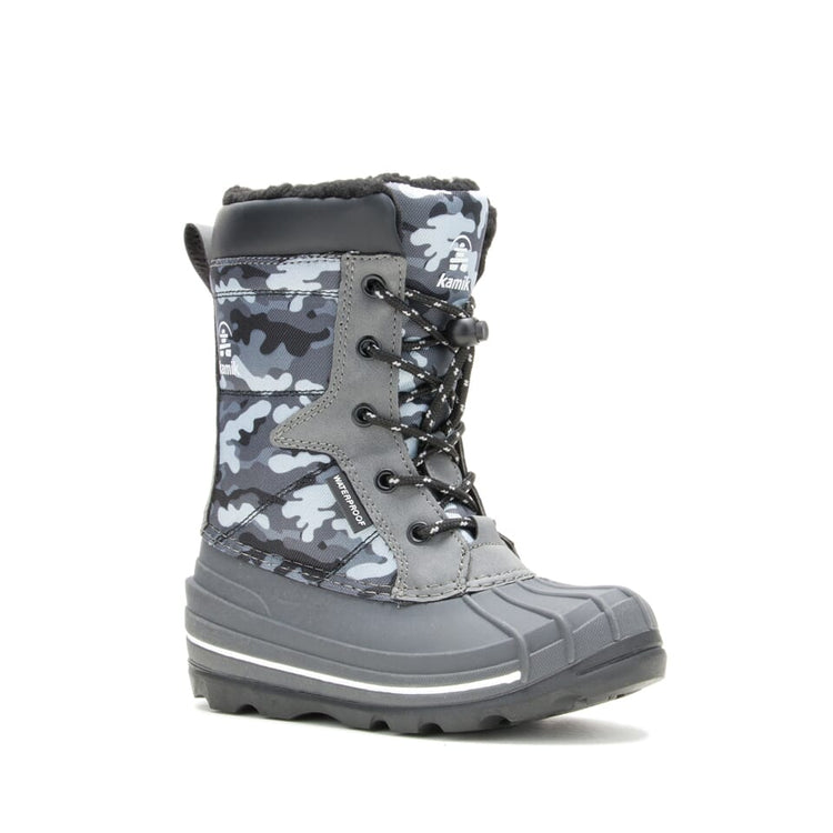 Kamik Snow Boot - Surfer - Charcoal-Mountain Baby