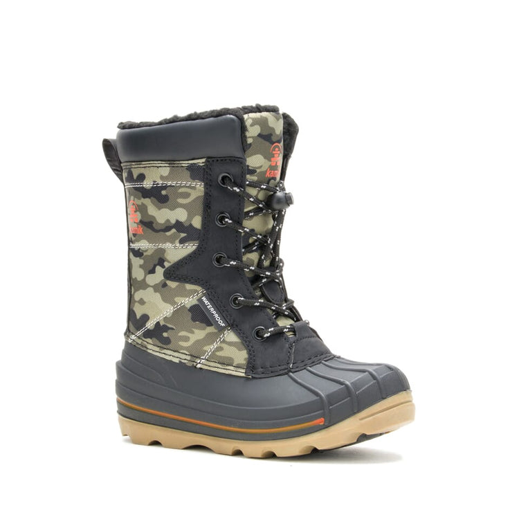 Kamik Snow Boot - Surfer - Dark Olive-Mountain Baby