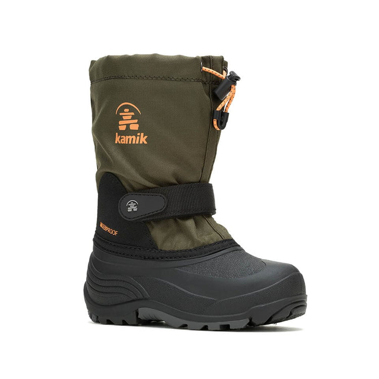 Kamik Snow Boot - Waterbug5 - Dark Olive-Mountain Baby