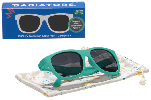 Babiators Sunglasses - Navigator - Tropical Tide-Mountain Baby