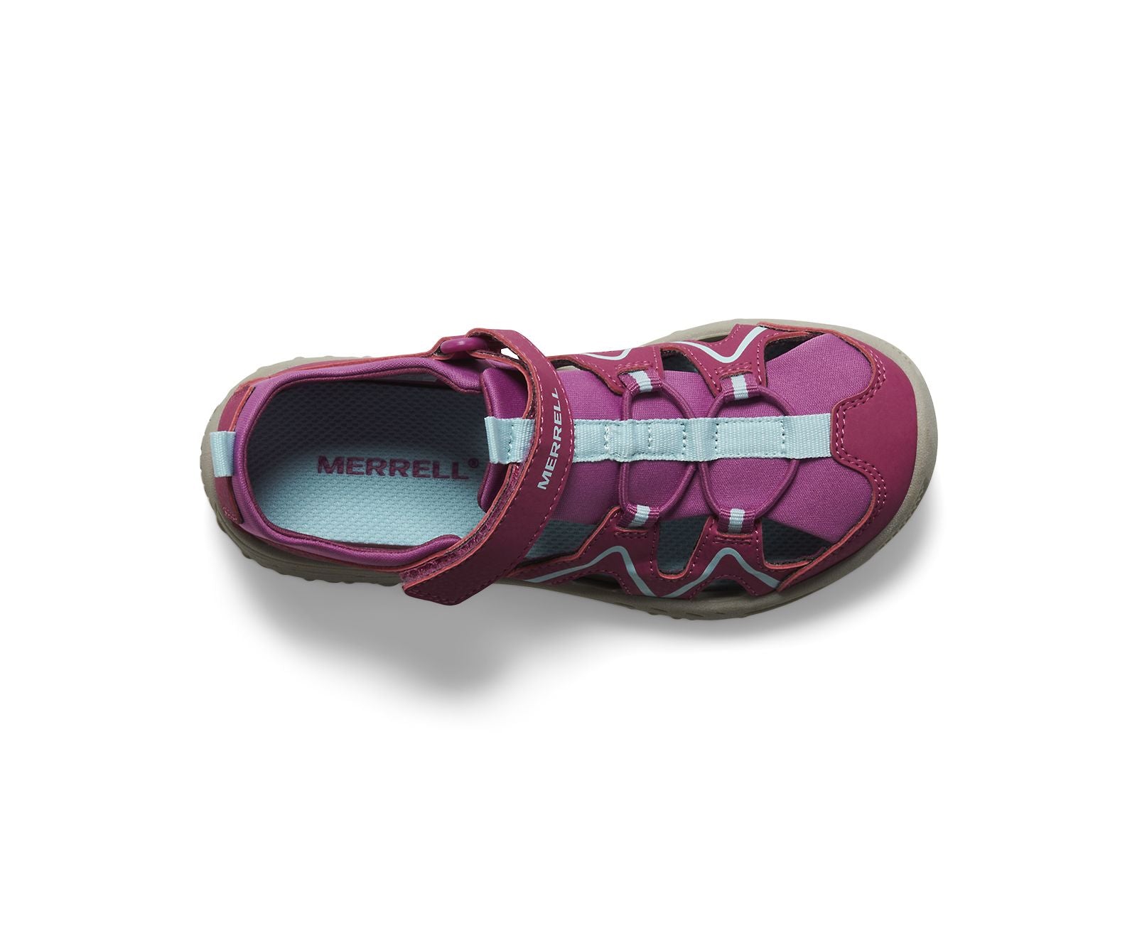 Merrell Explorer Hydro Sandal - Berry/Turquoise/Grey-Mountain Baby