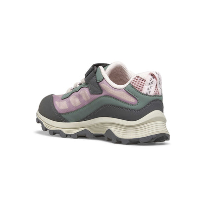 Merrell Moab Speed AC Low Waterproof Runner - Dusty Pink/Olive-Mountain Baby