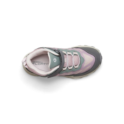 Merrell Moab Speed AC Mid Waterproof Runner - Dusty Pink/Olive-Mountain Baby
